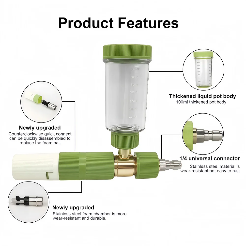High Pressure Car Wash Foam Ca - đánh giá và giá Pressure Washer Foam Gun