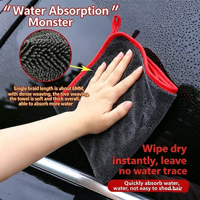 500GSM Ultra Absorbent Car Tow - đánh giá và giá Microfiber Towel Detailing