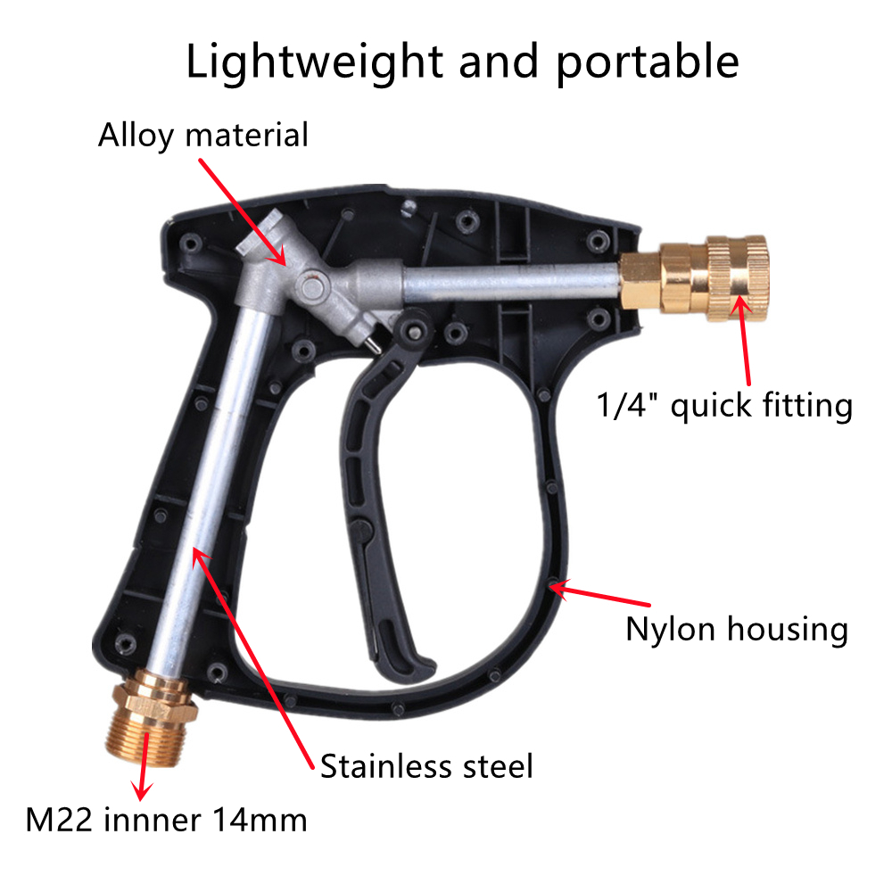 High Pressure Washer Gun+Snow  - đánh giá và giá Pressure Washer Foam Gun